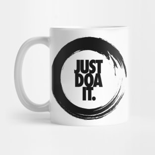 Zen Circle - Just Doa It Minimalist Design Mug